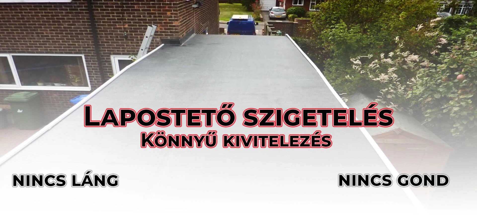 Lapostető szigetelés